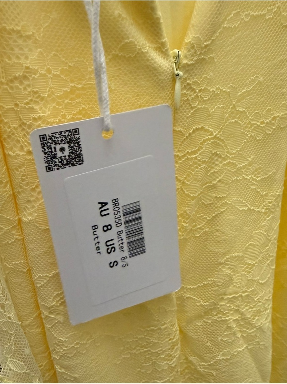Saints And Secrets Yellow Ruffle Slip Dress with Floral Detail - Picture 5 of 5
